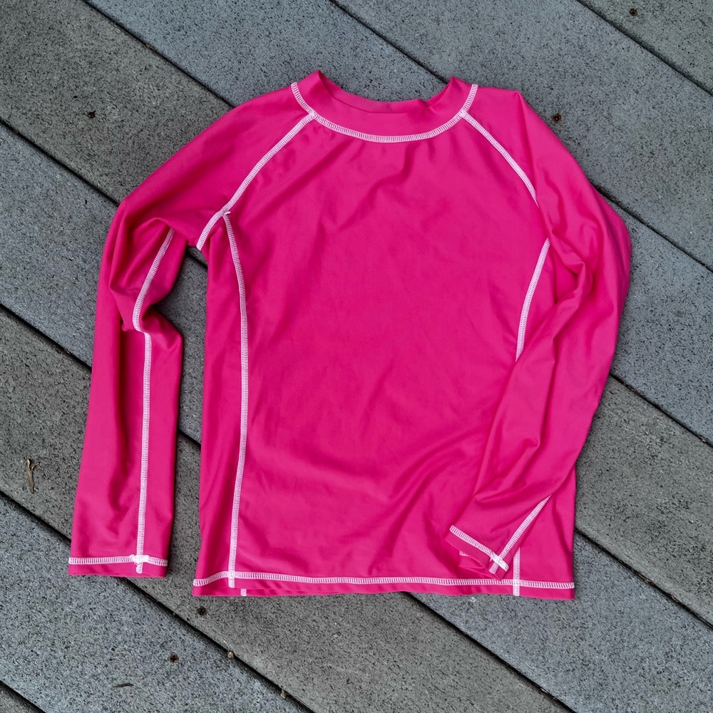 spandex swim shirt